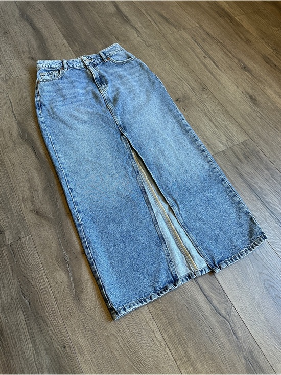 Dynamite Dresses & Skirts - Dynamite Light Blue Denim Maxi Skirt